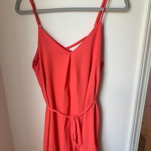 Coral Sun Dress